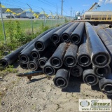 1 ASSORTMENT. DOUBLE WALLED HDPE PIPE, APPROX 23EA, 40FT LENGTHS, 10.5IN OUTER DIAMETER, 6.5IN INNER