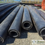 1 ASSORTMENT. DOUBLE WALLED HDPE PIPE, APPROX 4EA, 40FT LENGTHS, 18IN OUTER DIAMETER, 12IN INNER DIA