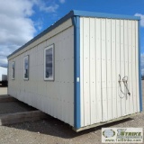 CREW FACILITY, 3 BEDROOMS, 30FT X 10.5FT X 12FT TALL AT PEAK, INSULATED AND WIRED, W/ ALUMINUM STAIR