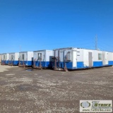 CREW FACILITY, 5 SECTIONS, EACH SECTION 52FT X 12.6IN, SKID MOUNTED, UNITS CONTAIN BEDROOMS, KITCHEN