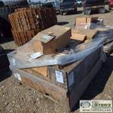 2 PALLET. PARTS INCL: GEARS, MISC CAT FILTERS INCL: AIR, OIL, FUEL, HYDRAULIC
