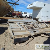 1 ASSORTMENT. SEMI TRACTOR PARTS, INCLUDING: ALUMINUM HEADACHE RACK, ALUMINUM BUMPER WITH BRUSH GUAR