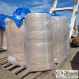 1 PALLET. FIBERGLASS INSULATION, ROLLED, 8EA OWENS CORNING, METAL BUILDING CERTIFIED-R, R-30, 9.25IN