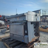 COMMERCIAL GAS OVEN/GRILL, DUAL GRIDDLE