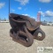 ANTIQUE GOLD DREDGE BUCKET, TAYLOR IRON AND STEEL COMPANY