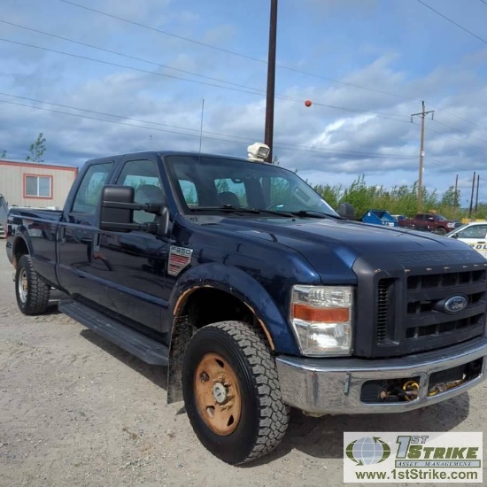2009 FORD F-250 SUPERDUTY XL, 6.4L POWERSTROKE, 4X4, CREW CAB, LONG BED