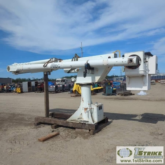 MAN BASKET BOOM, ALTEC MODEL L36A, 400LB CAPACITY, 36FT MAX LIFT HEIGHT