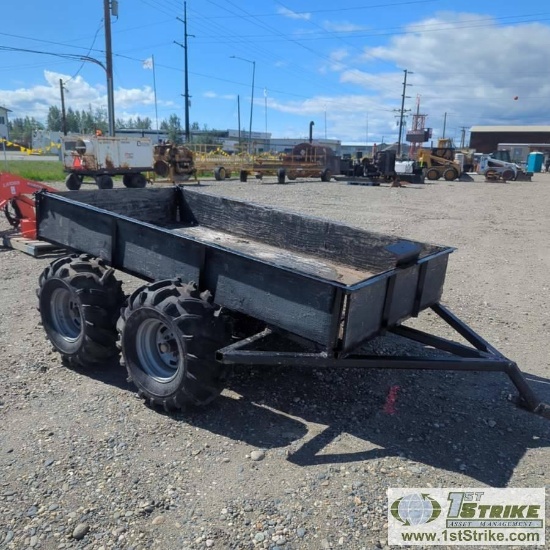 ATV/UTV TRAILER, 8FT x 4FT BED, TANDEM AXLE, LEAF SPRING SUSPENSION