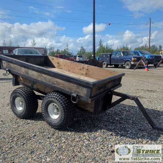 ATV/UTV TRAILER, 72IN x 44IN BOX, TANDEM AXLE, WALKING BEAM SUSPENSION