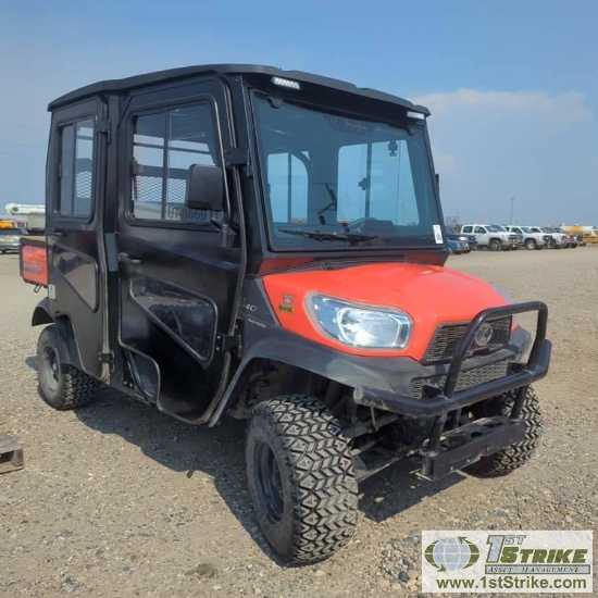 UTV, 2017 KUBOTA RTV-X1140. 4X4, DIESEL, CREW CAB, DUMP BOX