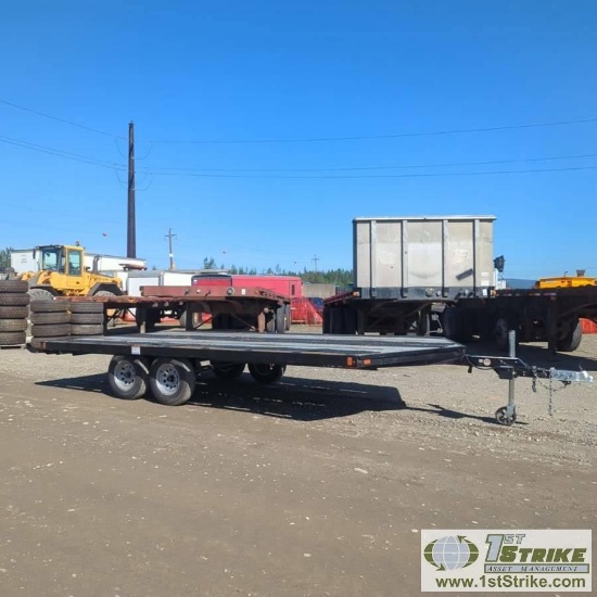 SNOW MACHINE TRAILER, 2021 MIDSOTO, 8.5FT X 16FT DECK. PULL OUT RAMP