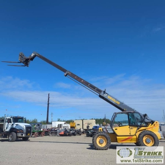 TELEHANDLER, 1999 NEW HOLLAND LM840 CNPTMC, EROPS, 4CYLINDER PERKINS DIESEL, 4X4, 7000LB CAPACITY, 2