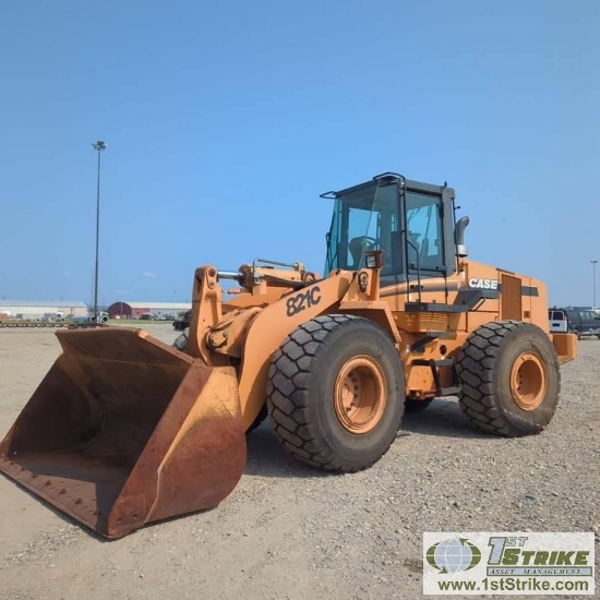 LOADER, 2006 CASE 821C, EROPS, W/106IN PIN ON GP BUCKET. UNKNOWN MECHANICAL PROBLEMS