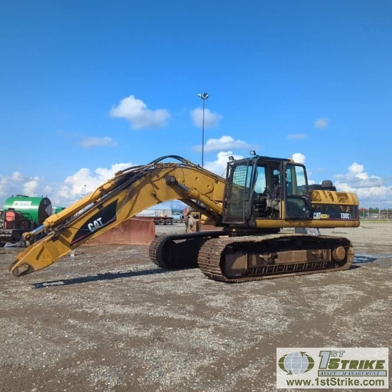 EXCAVATOR, 2004 CATERPILLAR 330CL, EROPS. MISSING COMPONENTS