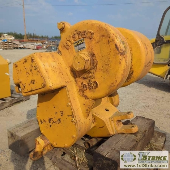 HYDRAULIC DOZER WINCH, HYSTER D8D