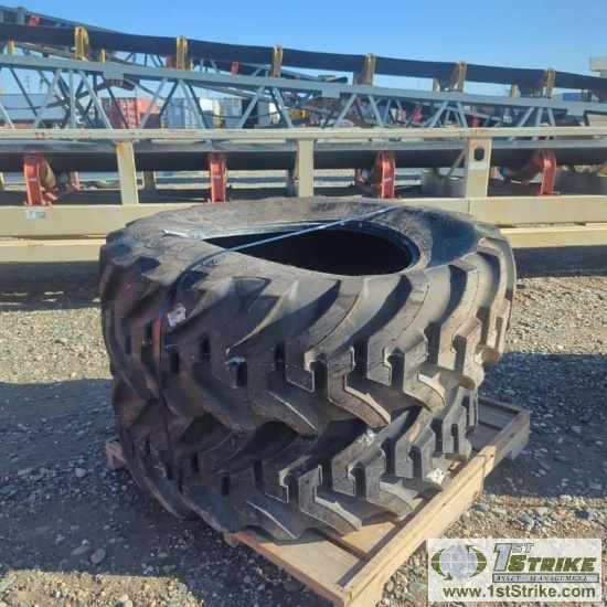 1 PALLET. 2EA TIRES, 16.9-28. ITEMS APPEAR UNUSED