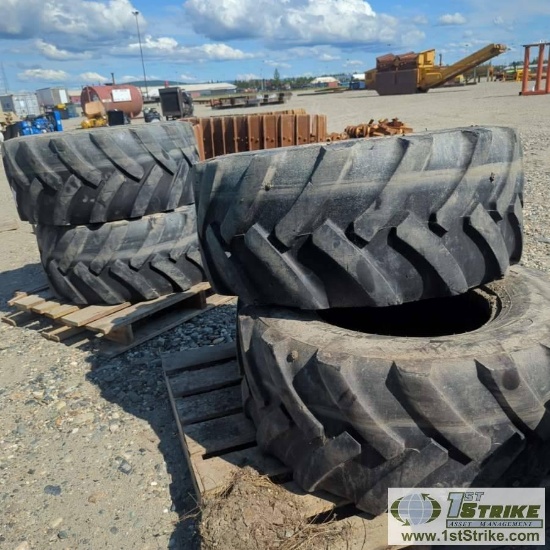 4 EACH. TIRES, 400/70-20