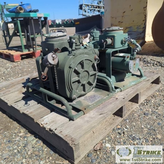 2 EACH. PUMP ASSEMBLY, ELECTRIC MOTORS, 50 GPM