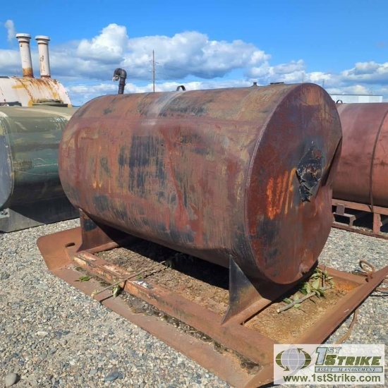 TANK, STEEL, SKID MOUNTED