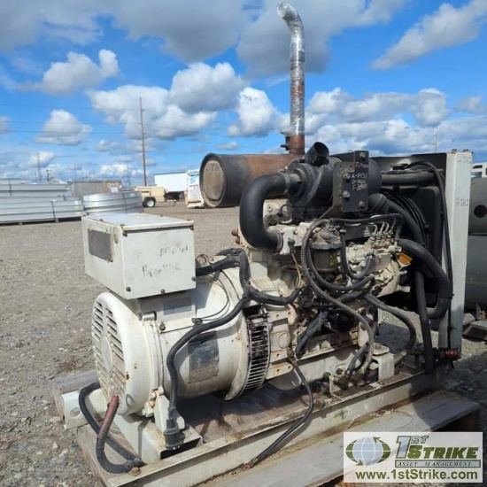 GENERATOR, 16KW, NORTHERN LIGHTS, 4 CYLINDER YANMAR DIESEL