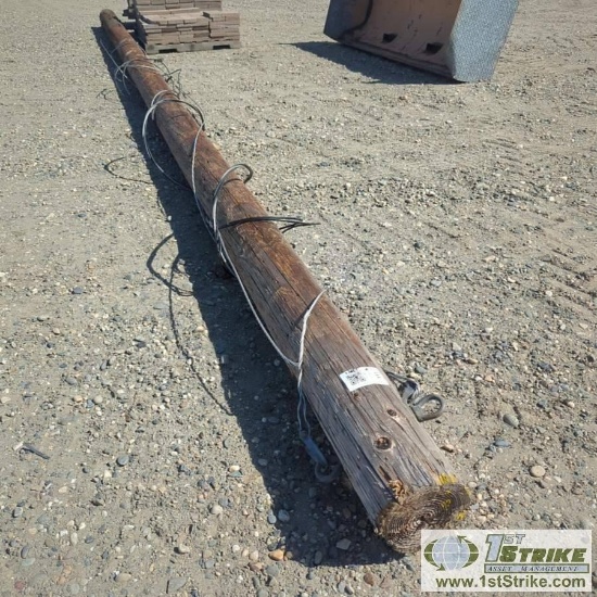 UTILITY POLE, 35FT2IN X 10.5IN