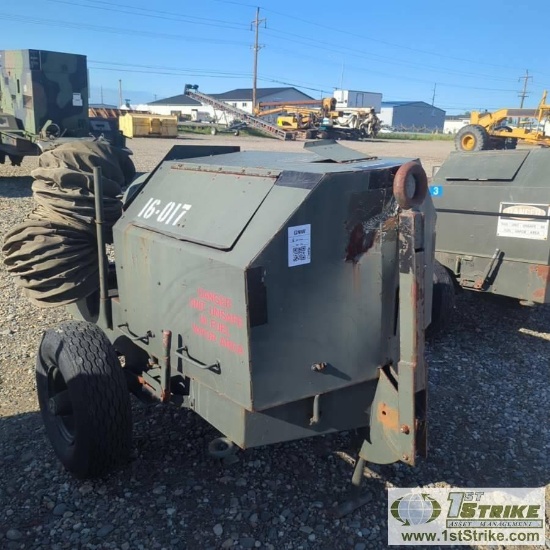GROUND HEATER, MILITARY H1 TYPE, 1991 ENGINEERED AIR SYSTEMS, SINGLE CYLINDER LISTER PETTER DIESEL,