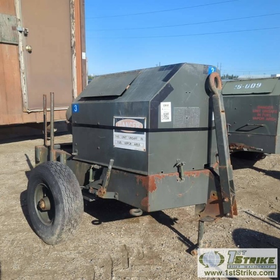 GROUND HEATER, MILITARY H1 TYPE, 1992 ENGINEERED AIR SYSTEMS, SINGLE CYLINDER LISTER PETTER DIESEL,