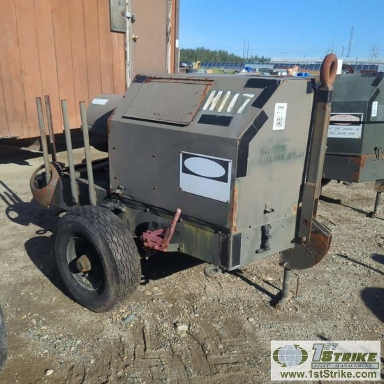 GROUND HEATER, MILITARY H1 TYPE, 1983 HUNTER, SINGLE CYLINDER LISTER PETTER DIESEL, INDIRECT FIRED,