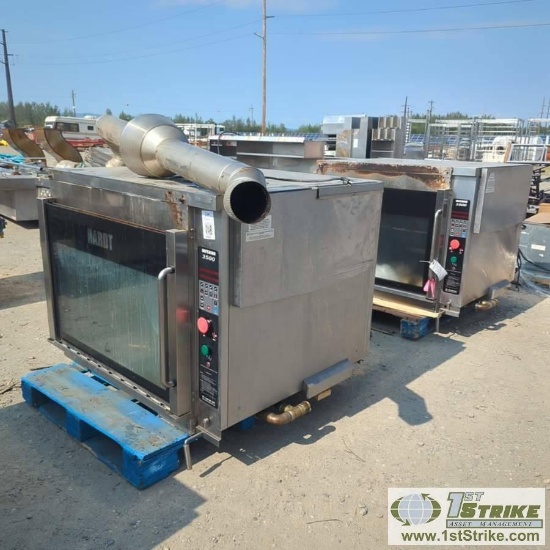 2 EACH. ROTISSERIE OVENS, HARDT INFERNO 3500, GAS FIRED, 120V, 60HZ, 1 PHASE