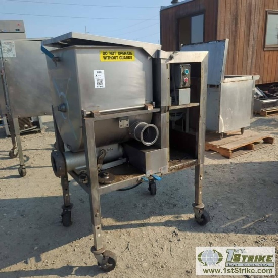 MEAT MIXER GRINDER, HOLLYMATIC GMG, 200V, 31 AMP, 3 PHASE