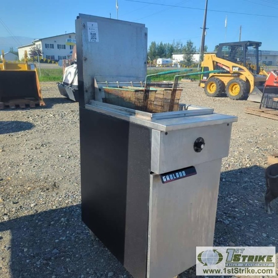 COMMERCIAL GAS FRYER, GARLAND MODEL 35-G280SP, PROPANE FIRED