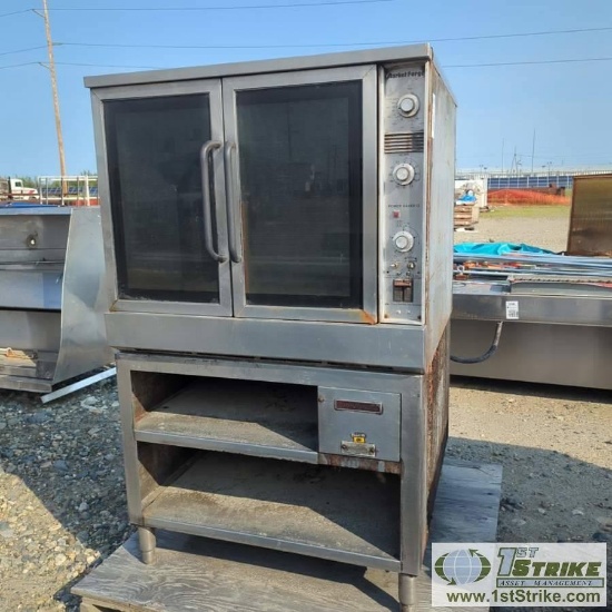 MARKET FORGE CONVECTION OVEN, ELECTRIC, W/STAND