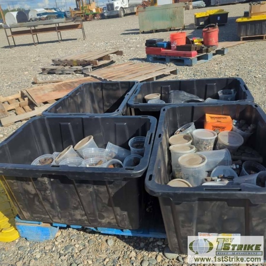 1 PALLET. MISC HARDWARE INCL: BOLTS