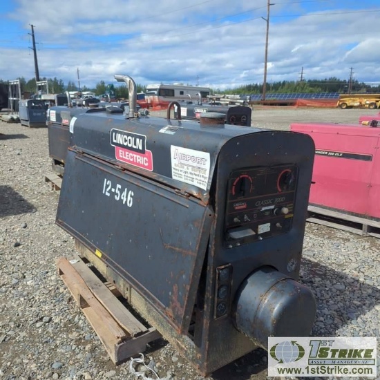 WELDER, LINCOLN CLASSIC 300D, 4 CYLINDER PERKINS DIESEL. UNKNOWN MECHANICAL PROBLEMS