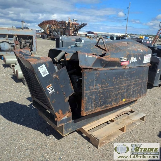 WELDER, LINCOLN SHIELD ARC SA-250, 3 CYLINDER PERKINS DIESEL. UNKNOWN MECHANICAL PROBLEMS