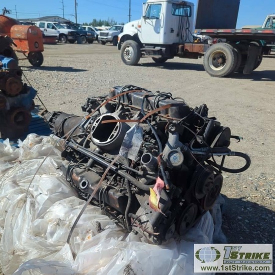 ENGINE AND TRANSMISSION CORE, GM V-8 DIESEL, AUTOMATIC TRANSMISSION