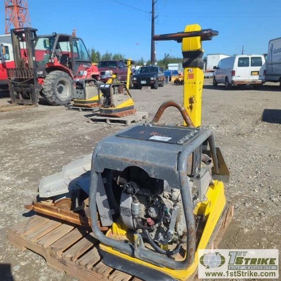 COMPACTOR, WACKER DPU 6555, WALK BEHIND TYPE, HATZ DIESEL ENGINE. UNKNOWN MECHANICAL PROBLEMS