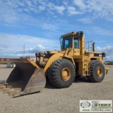 LOADER, 1989 CATERPILLAR 980C, EROPS, W/PIN ON SPADE NOSE DIG BUCKET