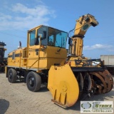 SELF-PROPELLED SNOW BLOWER, 2012 KODIAK AMERICA CR450S, CAT C11, HYDROSTATIC DRIVE, WITH LOADING CHU