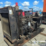 GENERATOR, 1997 SIMSON-MAXWELL MODEL 180PS-U7H-18E, 180KW, 225KVA, 108/220V 3-PHASE, INTERNATIONAL D
