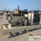 GENERATOR, KOHLER POWER SYSTEM 200, 200KW, 6 CYLINDER DETROIT 671 DIESEL, SKID MOUNTED