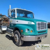 SEMI TRACTOR, 1996 FREIGHTLINER FL 112, 10.8L CUMMINS M11, EATON FULLER TRANSMISSION, LIGHT DUTY 5TH