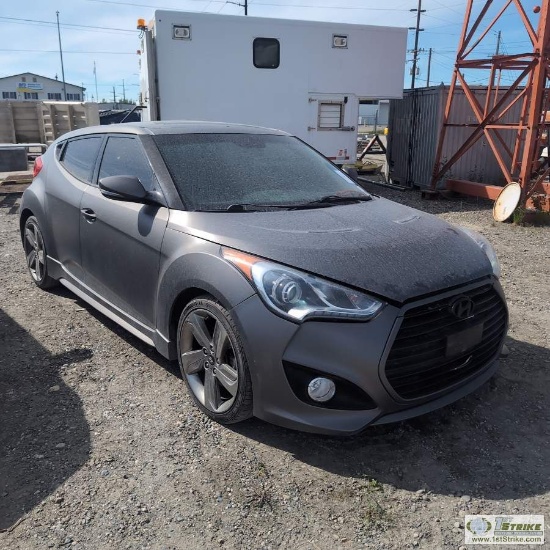 2013 HYUNDAI VELOSTER TURBO, 1.6L, FWD, 3-DOOR HATCHBACK