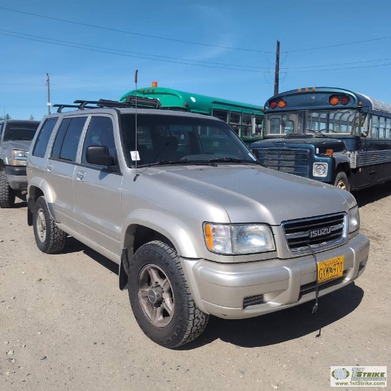 1999 ISUZU TROOPER, 3.5L GAS, 4X4, 4-DOOR. UNKNOWN MECHANICAL PROBLEMS