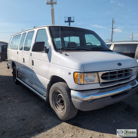 1998 FORD E-350, 5.4L TRITON, CARGO CONFIGURATION