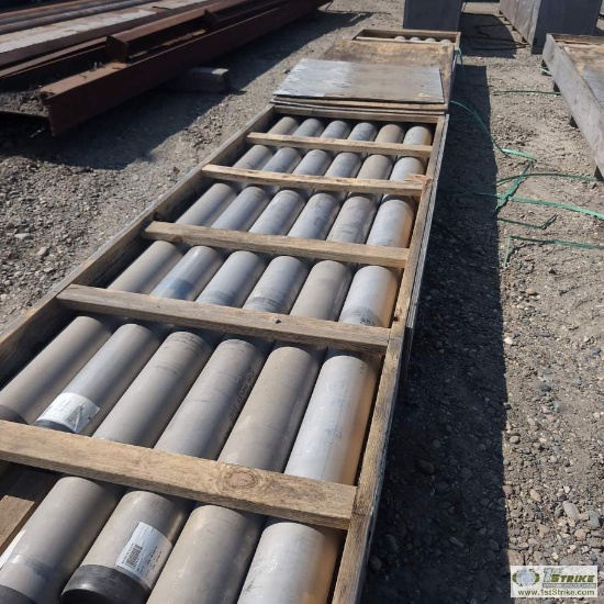 STAINLESS STEEL PIPE, 6JTS, 132 FEET TOTAL, 6IN, .280 WALL, ASTM A 790 DUPLEX 2205, SCHEDULE 40. WIT
