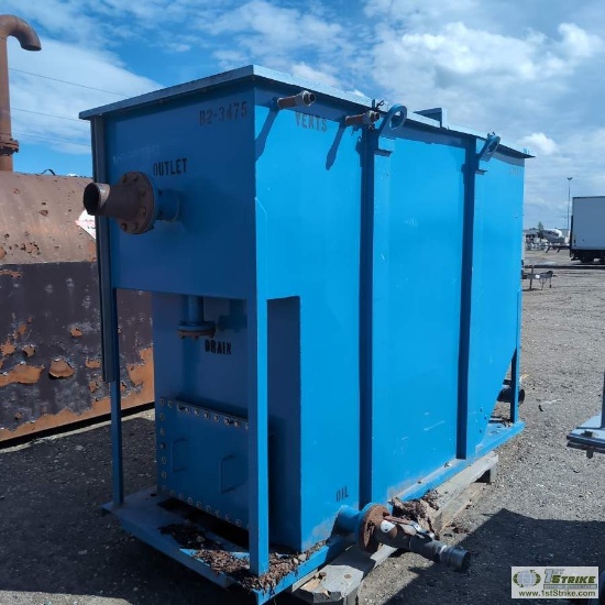 OIL WATER SEPARATOR, STEEL CONSTRUCTION