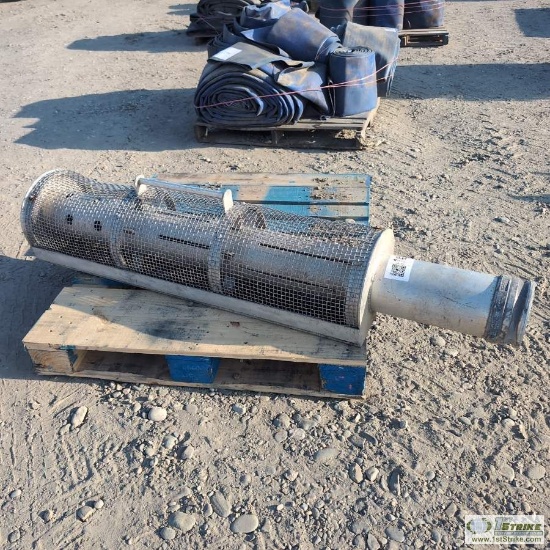 SUCTION PUMP SCREEN FILTER, ALUMINUM CONSTRUCTION