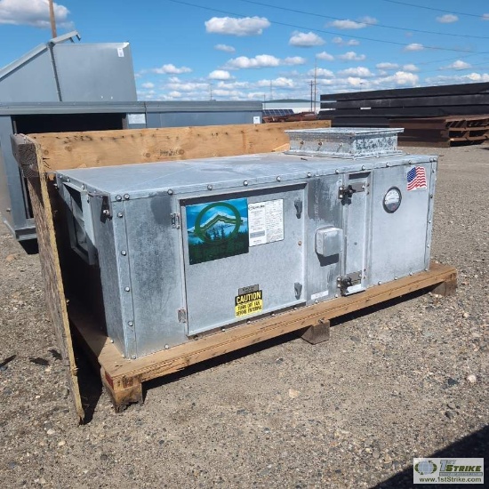 FAN UNIT, LOGIC AIR MODEL MCF-1350A, 120V, 60HZ, SINGLE PHASE, 1/2HP MOTOR. ITEM APPEARS UNUSED