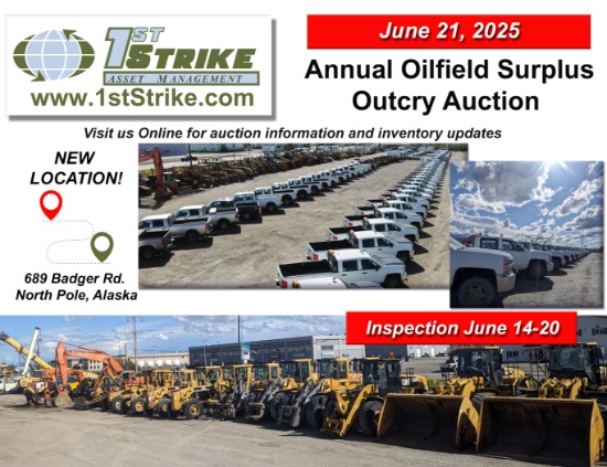 Annual Oilfield Surplus Outcry Auction